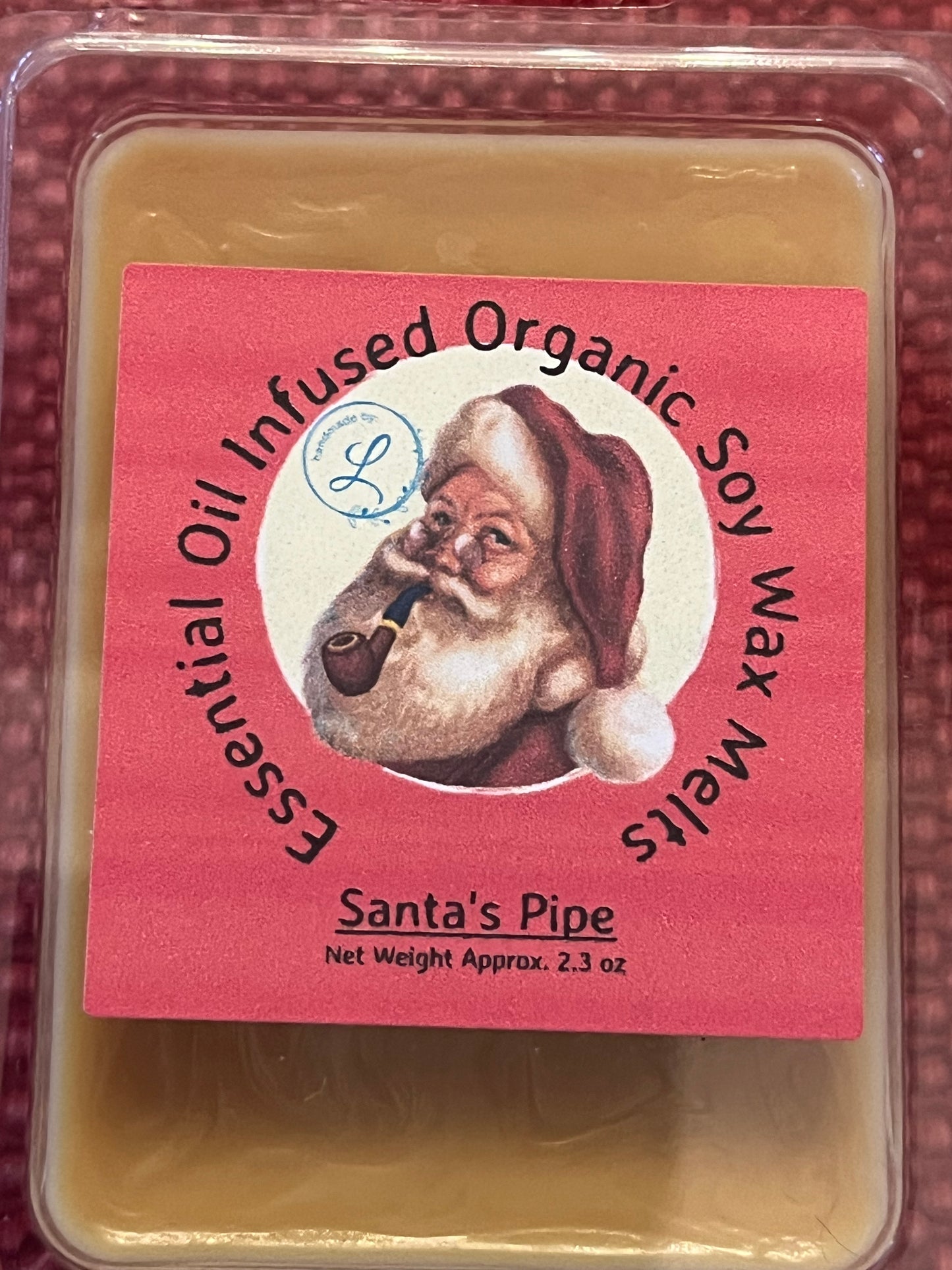 Santa’s Pipe Essential Oil Infused Organic Soy Wax Melts