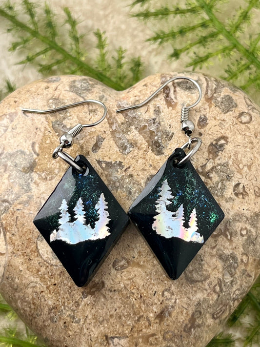 Icy Pine Earrings